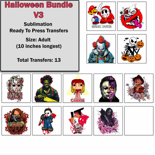 Halloween Transfer Bundle 3