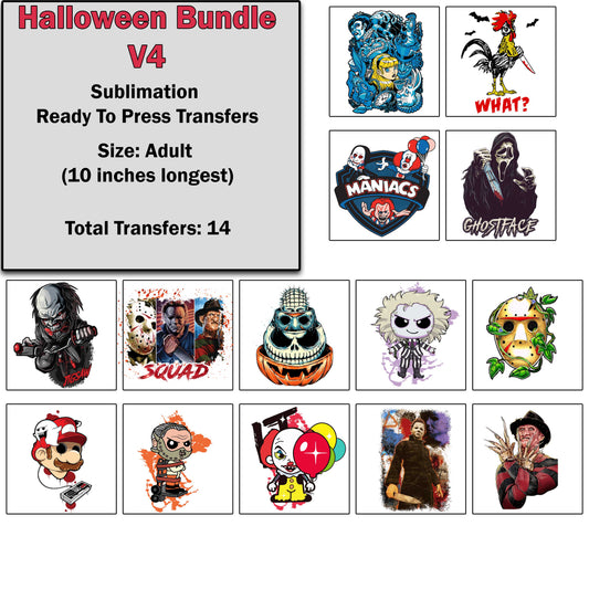 Halloween Transfer Bundle 4