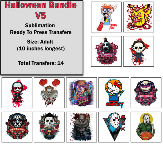 Halloween Transfer Bundle 5