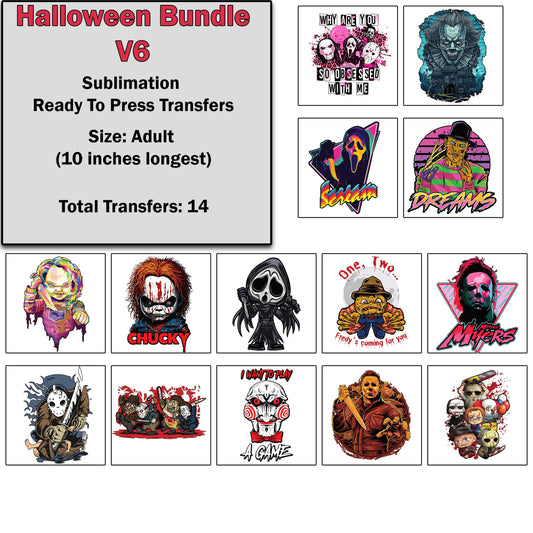Halloween Transfer Bundle 6