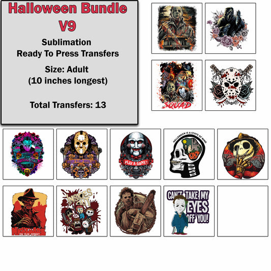 Halloween Transfer Bundle 9