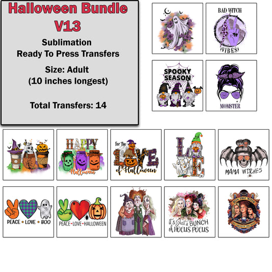 Halloween Transfer Bundle 13
