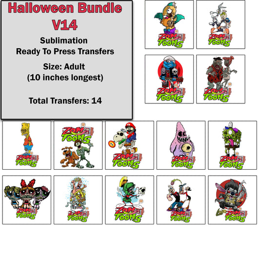 Halloween Transfer Bundle 14