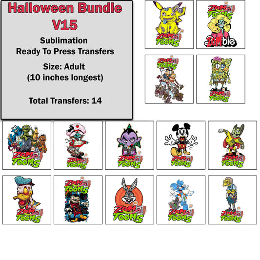 Halloween Transfer Bundle 15
