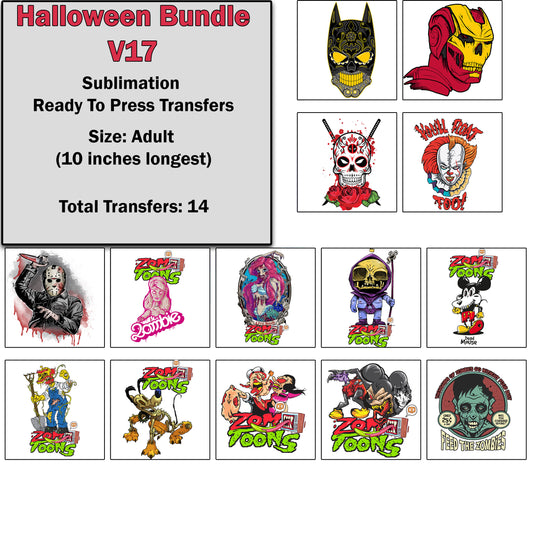 Halloween Transfer Bundle 17