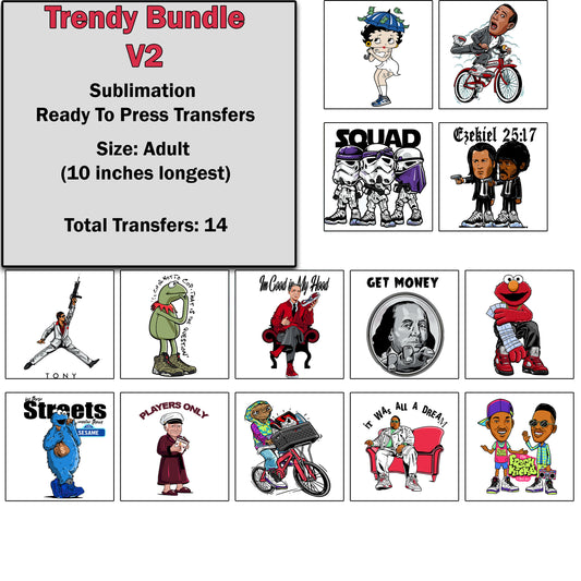 Trendy Transfer Bundle 2