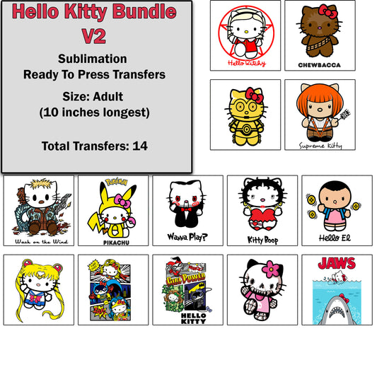 Hello Kitty Transfer Bundle 2