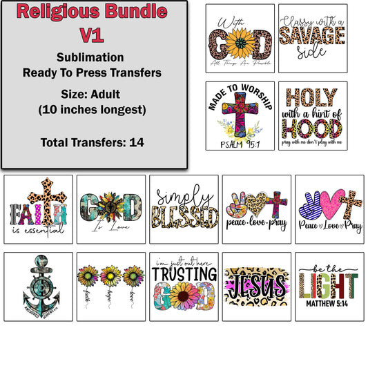 Religious Transfer Bundle 1