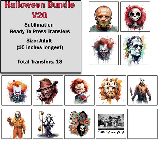 Halloween Transfer Bundle 20