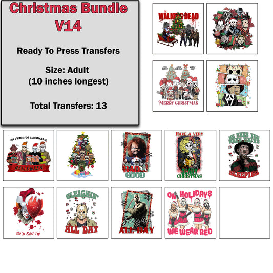 Christmas Transfer Bundle 14
