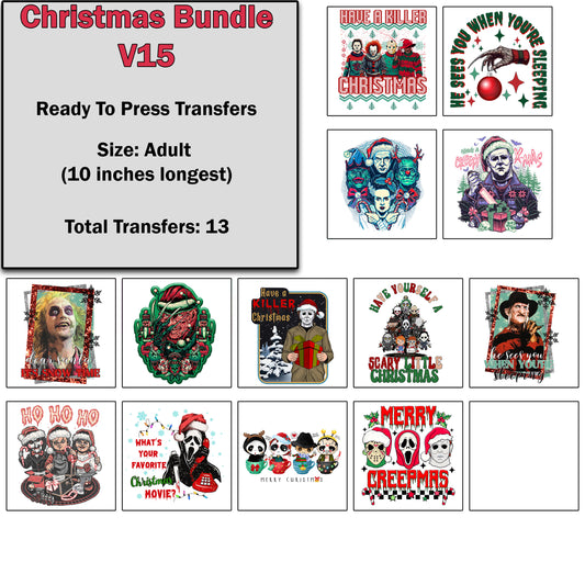 Christmas Transfer Bundle 15