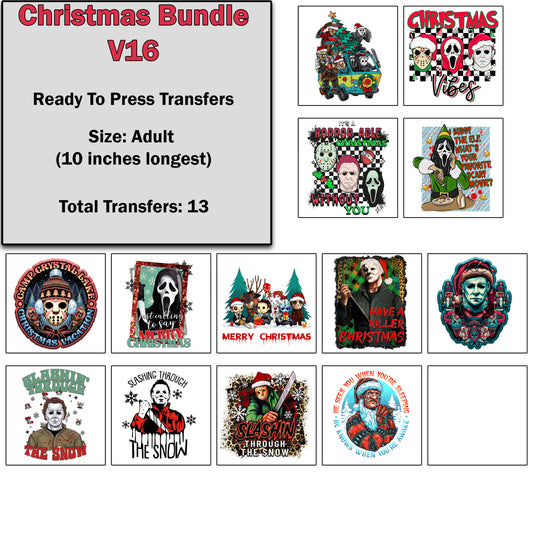 Christmas Transfer Bundle 16