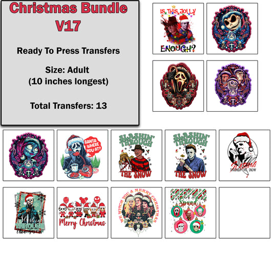 Christmas Transfer Bundle 17