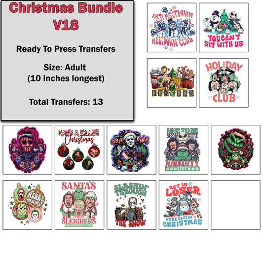 Christmas Transfer Bundle 18