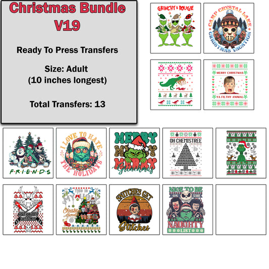 Christmas Transfer Bundle 19