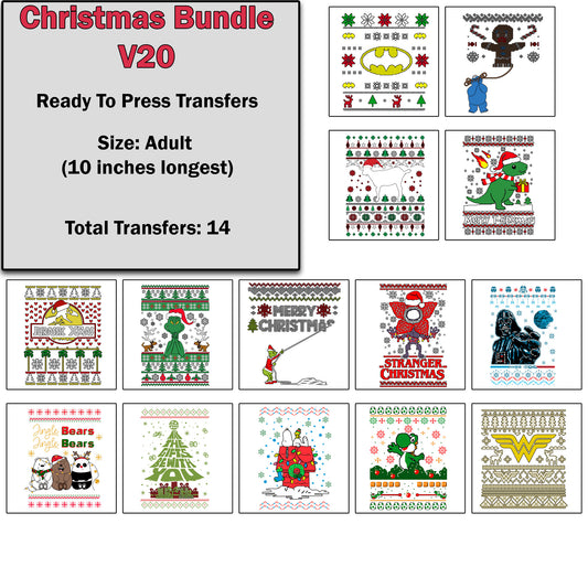 Christmas Transfer Bundle 20