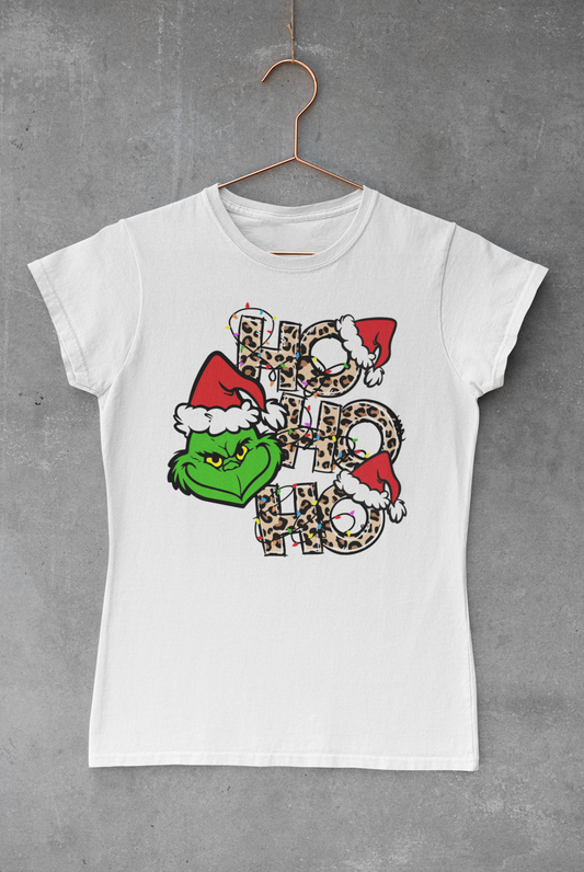 Grinch Ho Ho Ho Transfer