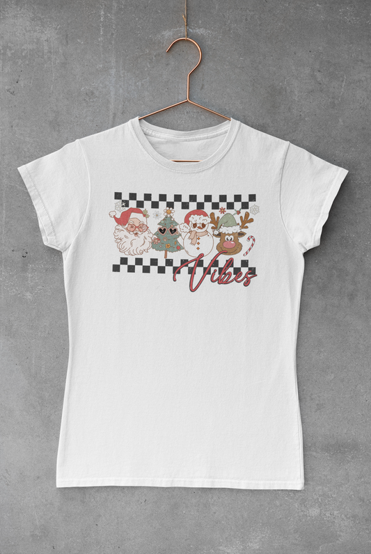 Retro Christmas Vibes Transfer