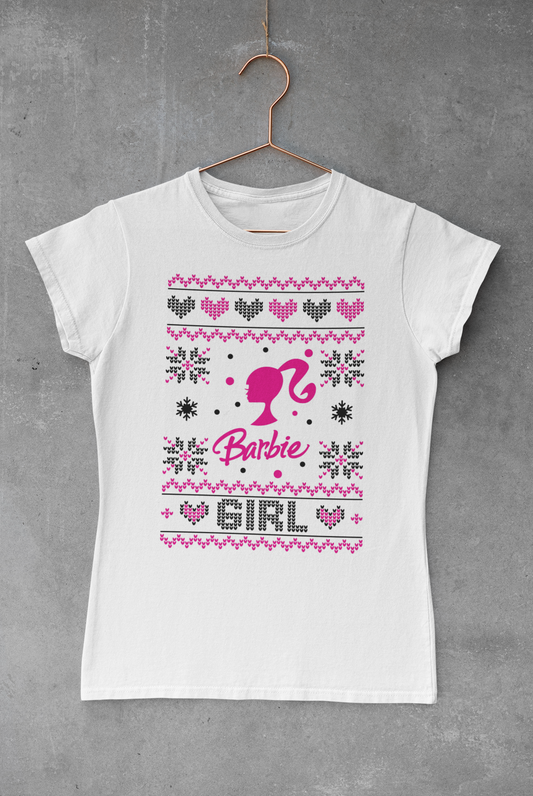 Barbie Ugly Sweater Transfer