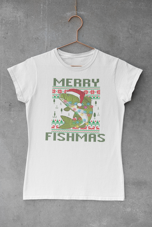Fish Ugly Sweater Transfer