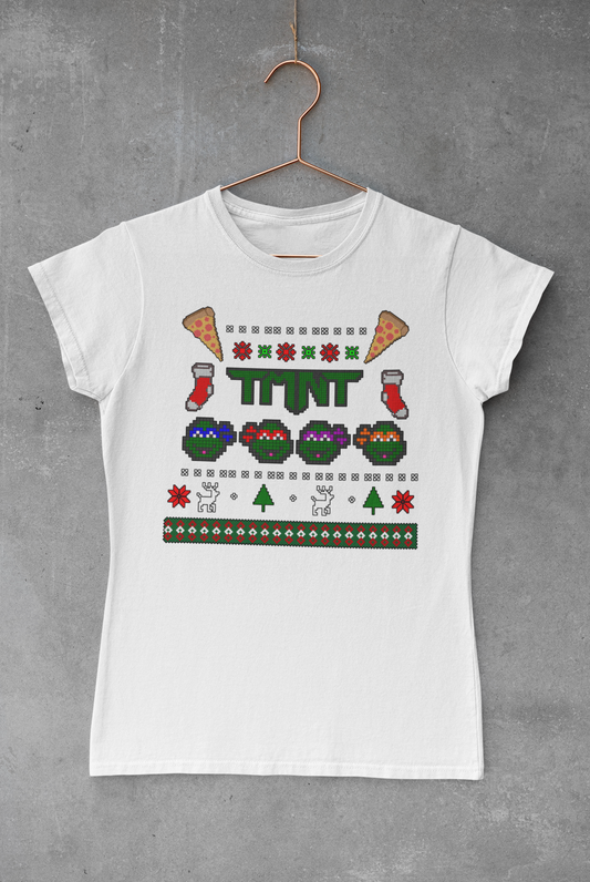 TMNT Ugly Sweater Transfer