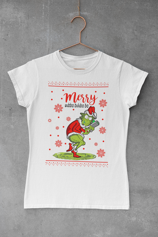 Wubba Buluba Ugly Sweater Transfer