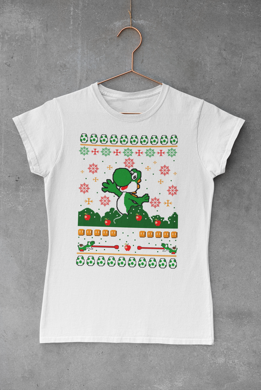 Yoshi Ugly Sweater Transfer