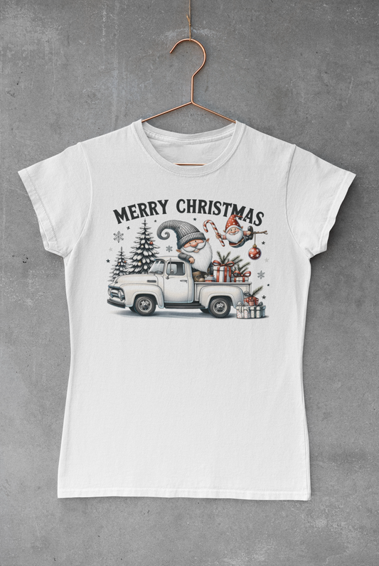 Christmas Gnome Truck Transfer