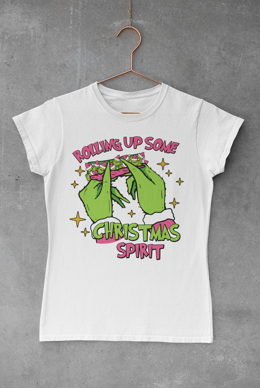 Rolling Up Christmas Spirit V.2 Transfer