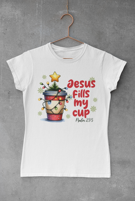 Jesus Fills My Cup Transfer