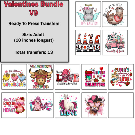 Valentine's Day Transfer Bundle 9