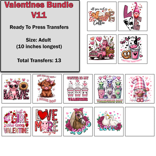 Valentine's Day Transfer Bundle 11