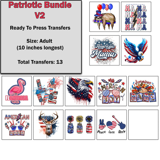 Patriotic Transfer Bundle 2