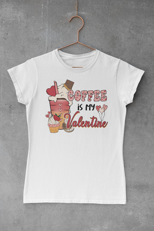 Coffee is My Valentine Transfer