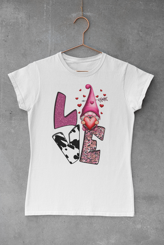 Animal Print Love Gnome V.2 Transfer