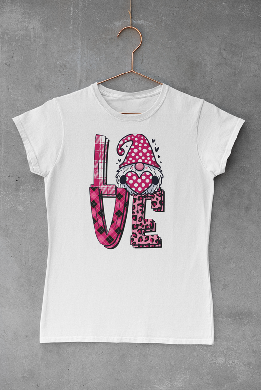 Animal Print Love Gnome V.3 Transfer