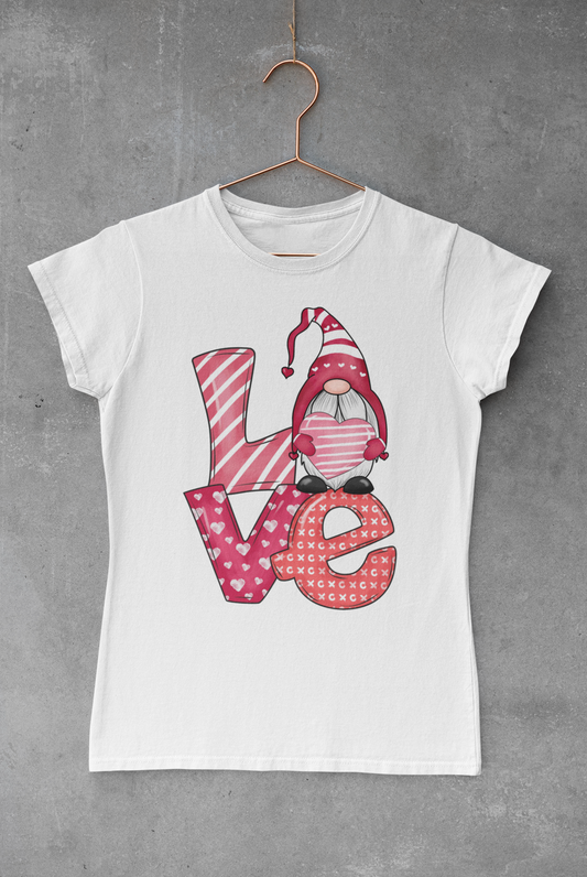 Pink Love Gnome V.2 Transfer