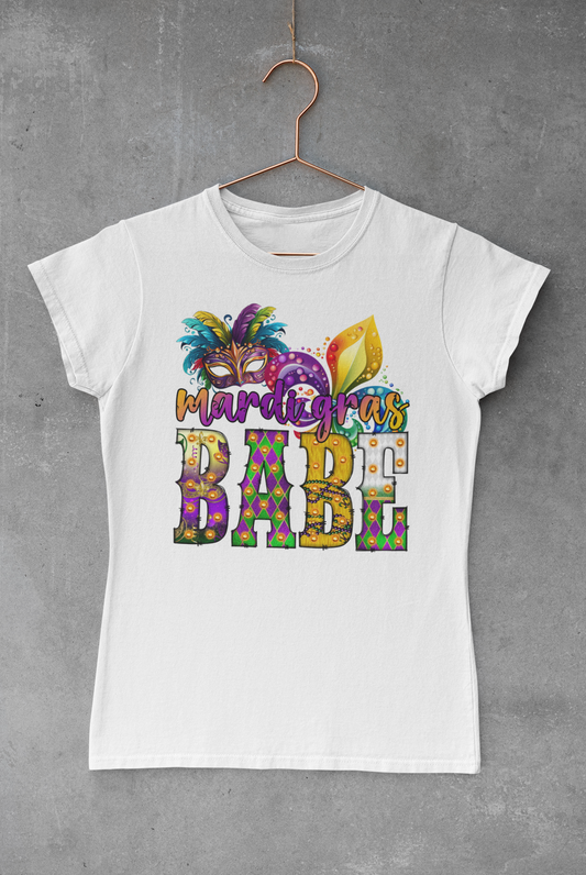 Mardi Gras Babe Transfer