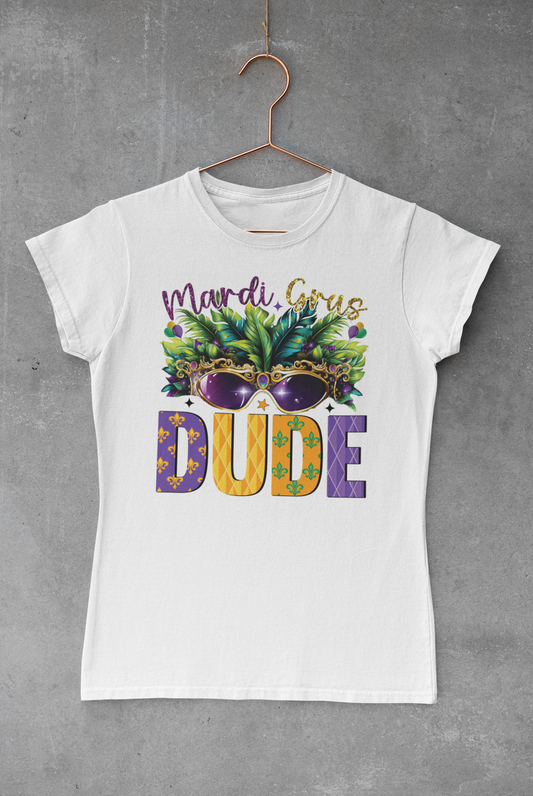 Mardi Gras Dude Transfer