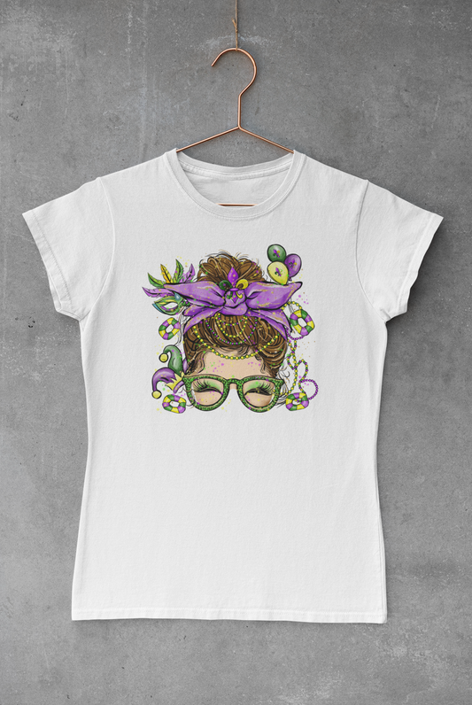 Mardi Gras Girl V.2 Transfer