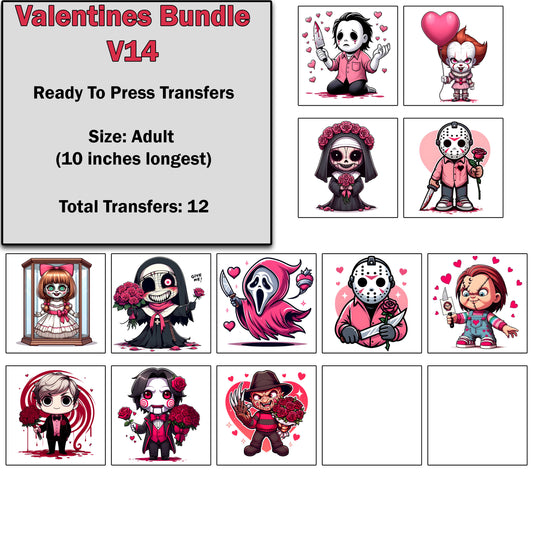Valentine Transfer Bundle 14
