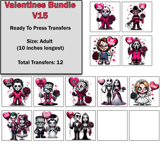 Valentine Transfer Bundle 15