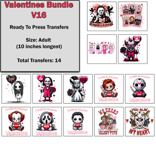Valentine Transfer Bundle 16