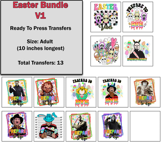 Easter Transfer Bundle 1