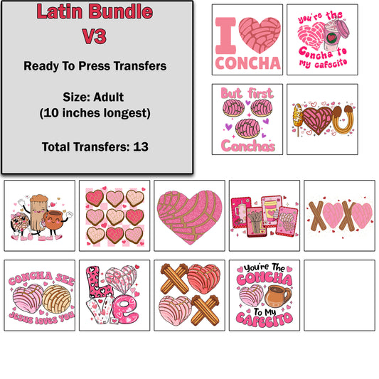 Latin Transfer Bundle 3