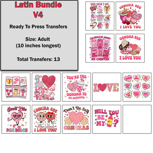 Latin Transfer Bundle 4