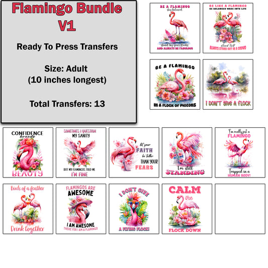 Flamingo Transfer Bundle 1