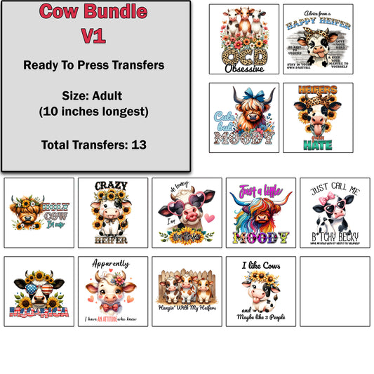 Cow Transfer Bundle 1