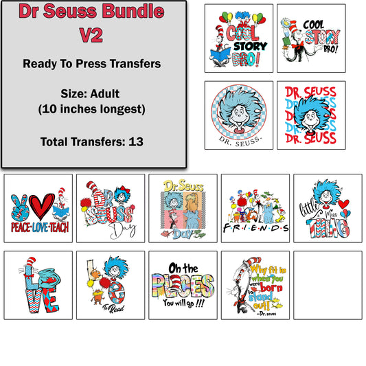 Dr. Seuss Transfer Bundle 2