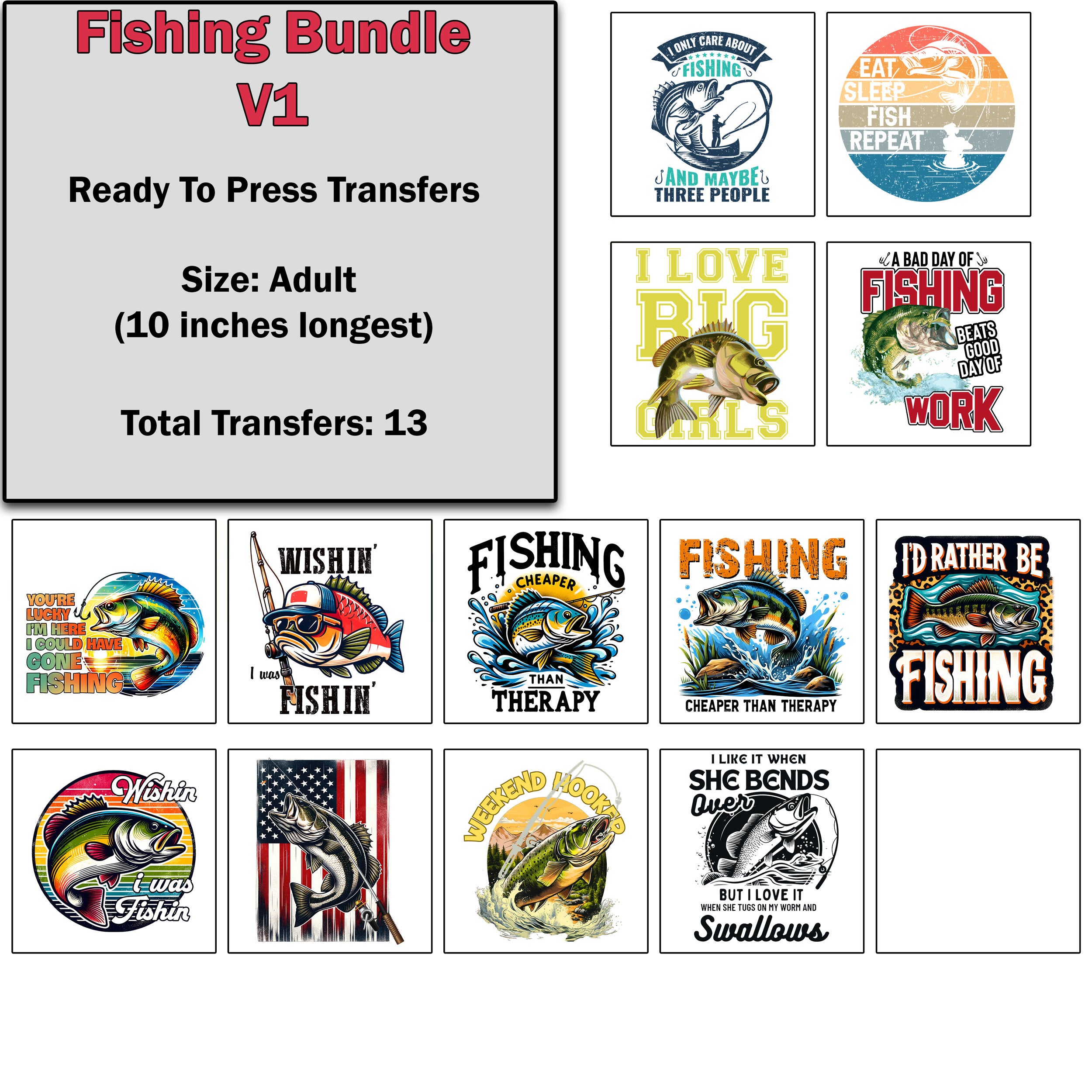 Fishing Transfer Bundle 1 – iCraftVinyl